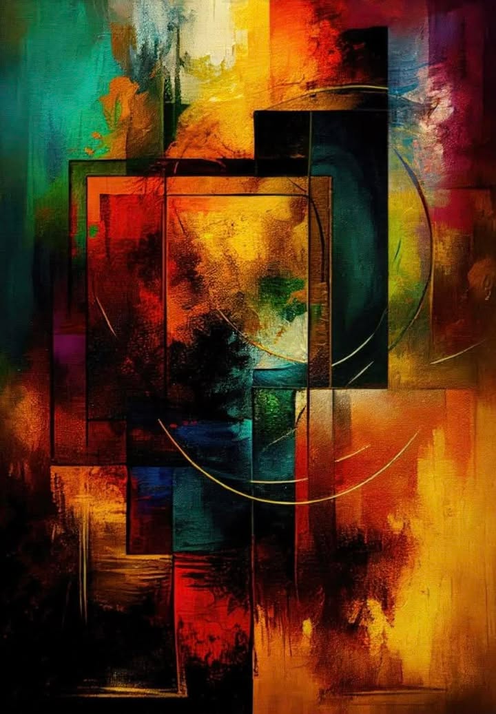 Arte cuadros colores