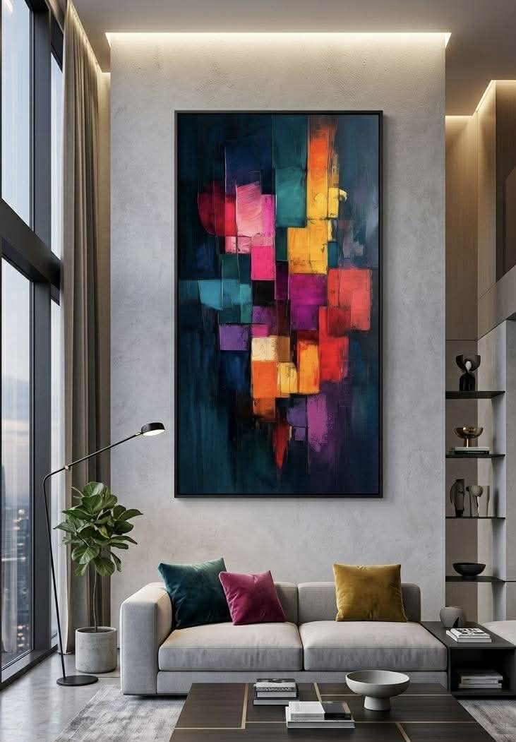 Arte cuadros colores