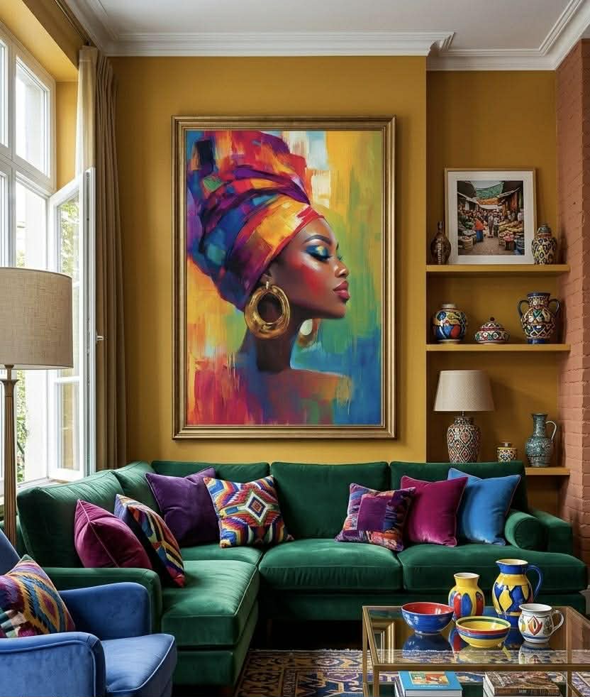 Arte africana colores