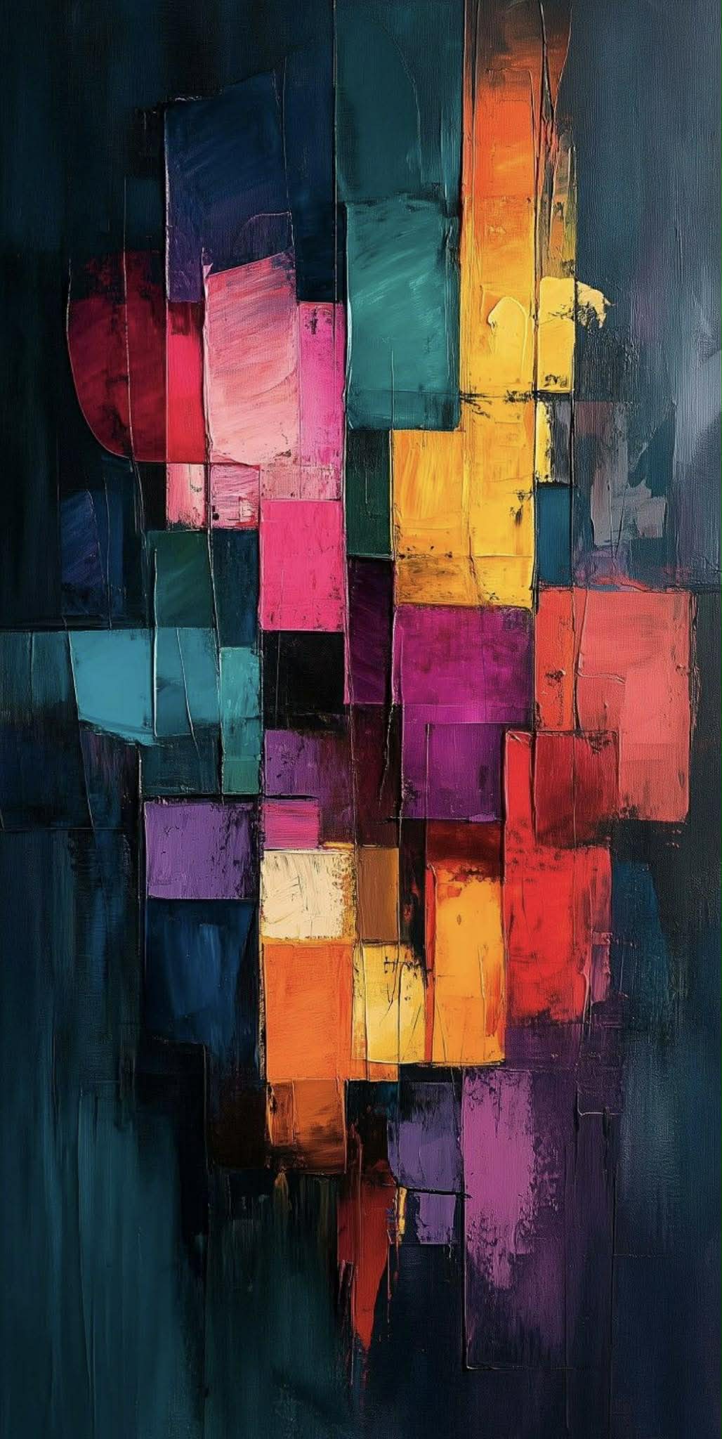 Arte cuadros colores