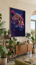Arte Leopardo colores