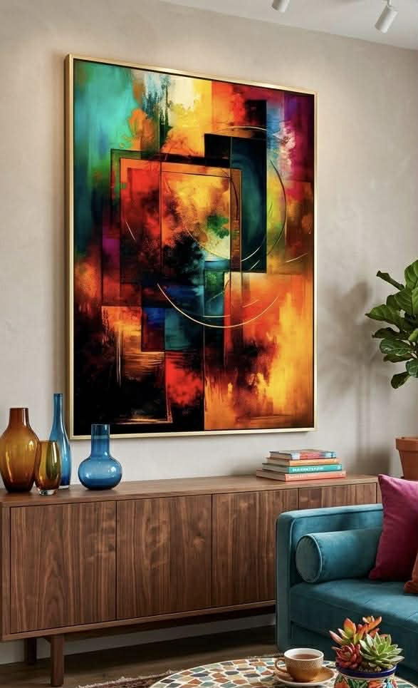 Arte cuadros colores
