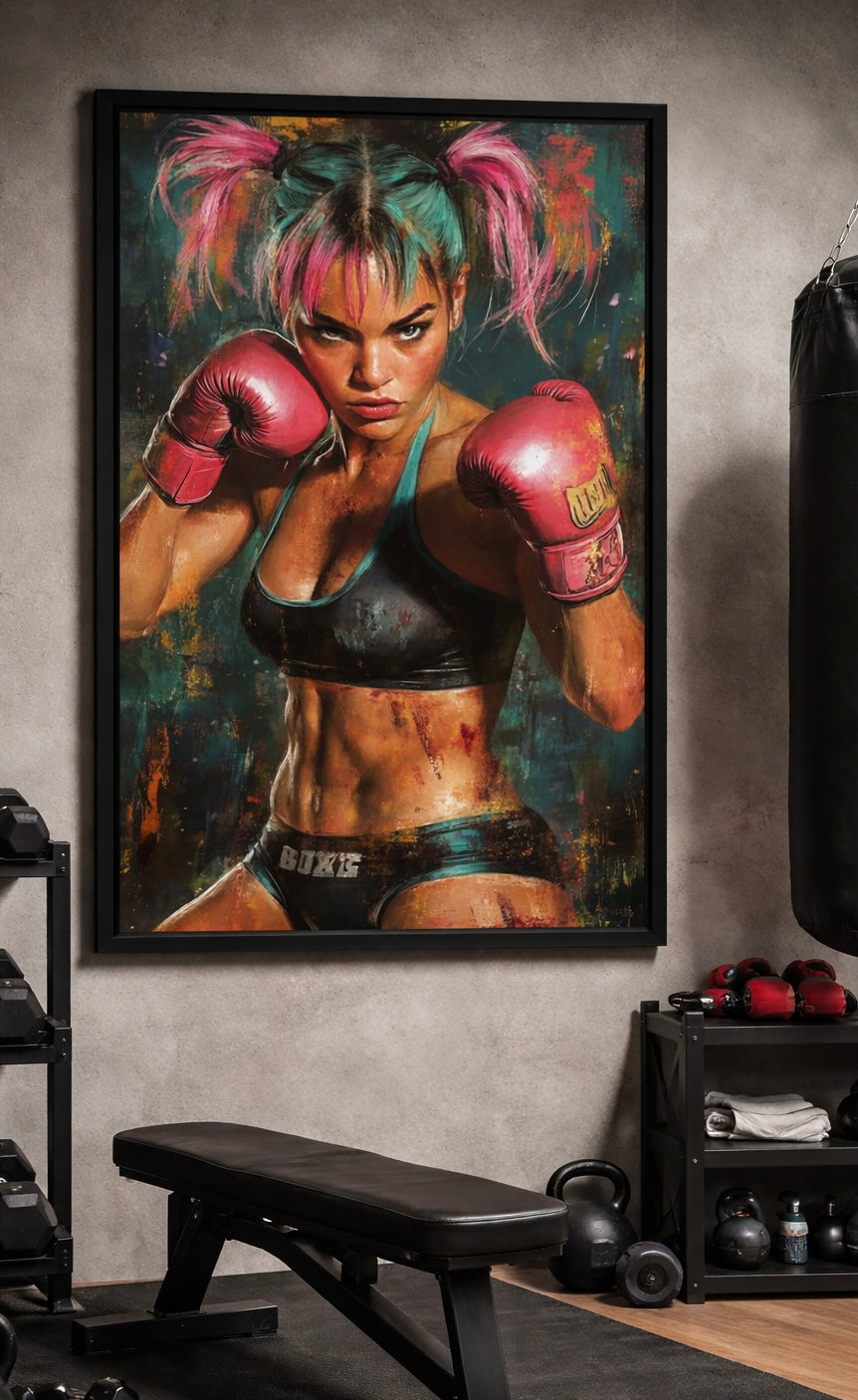 Arte boxeadora