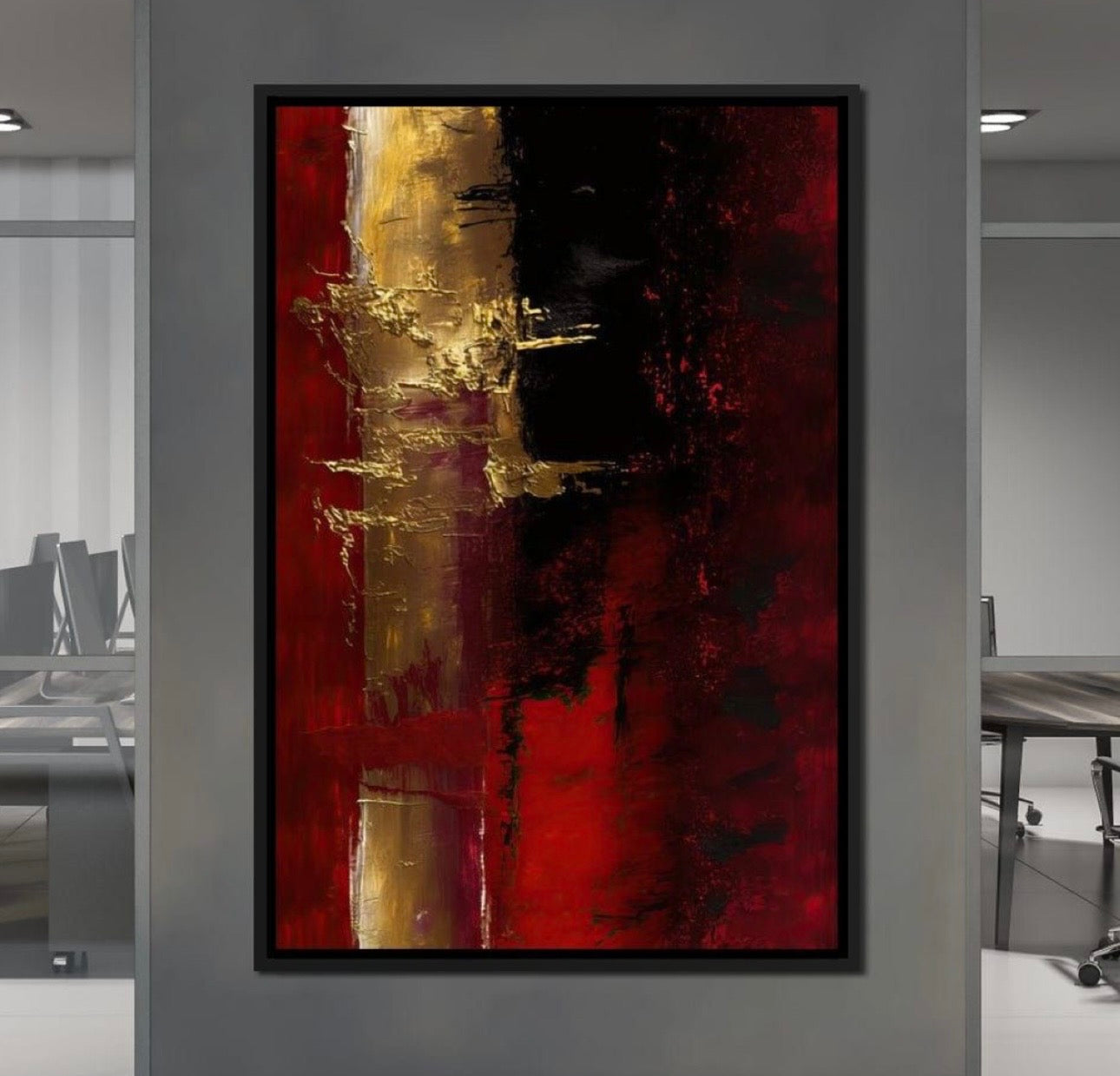 Cuadro Abstracto Colores Vibrantes