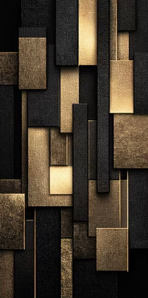 Arte abstracto con colores vibrantes