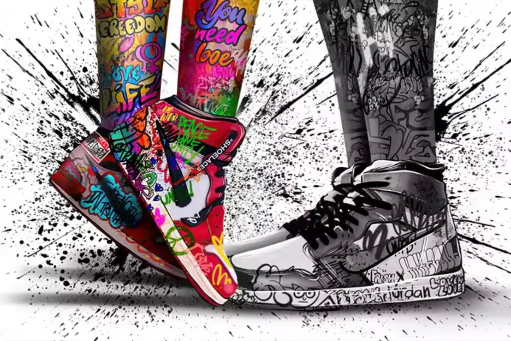 Arte urban Jordans