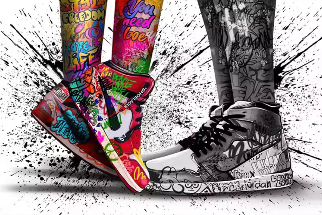 Arte urban Jordans