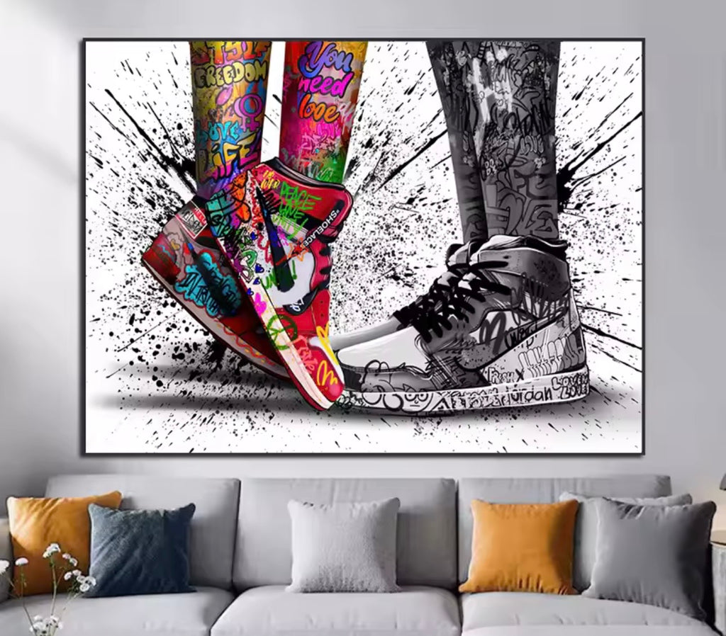 Arte urban Jordans