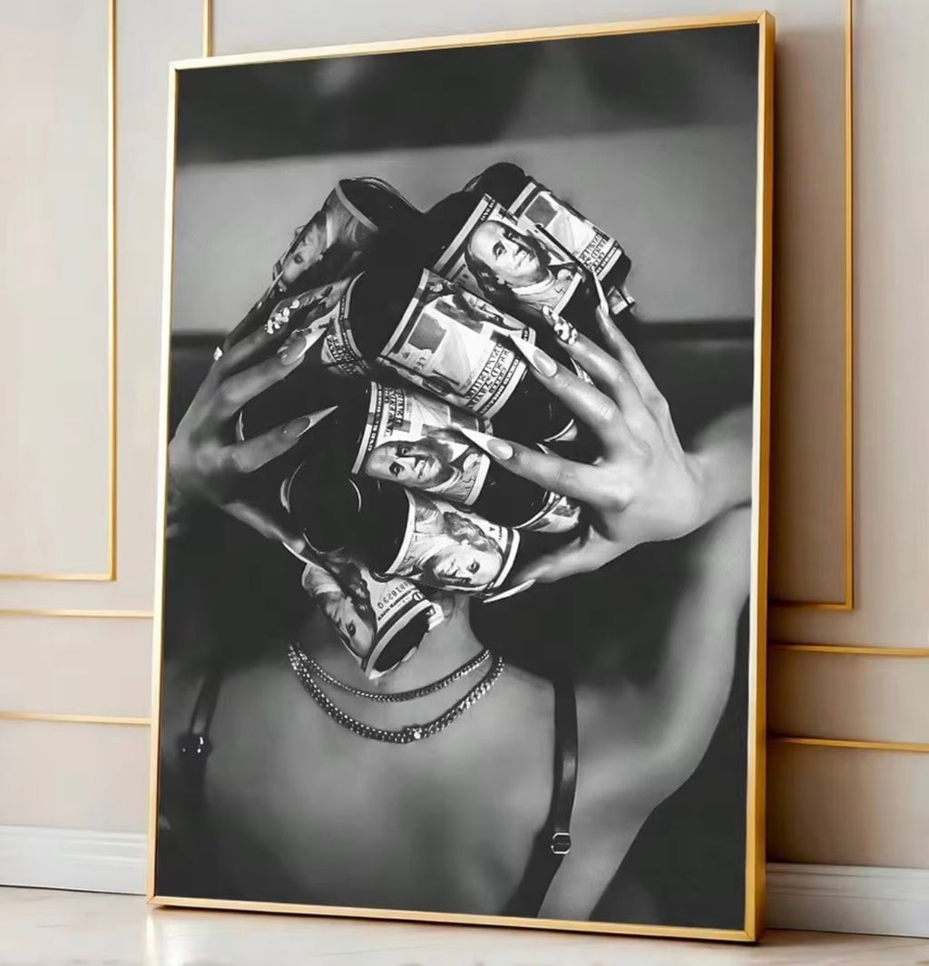 Arte Blanco y negro money