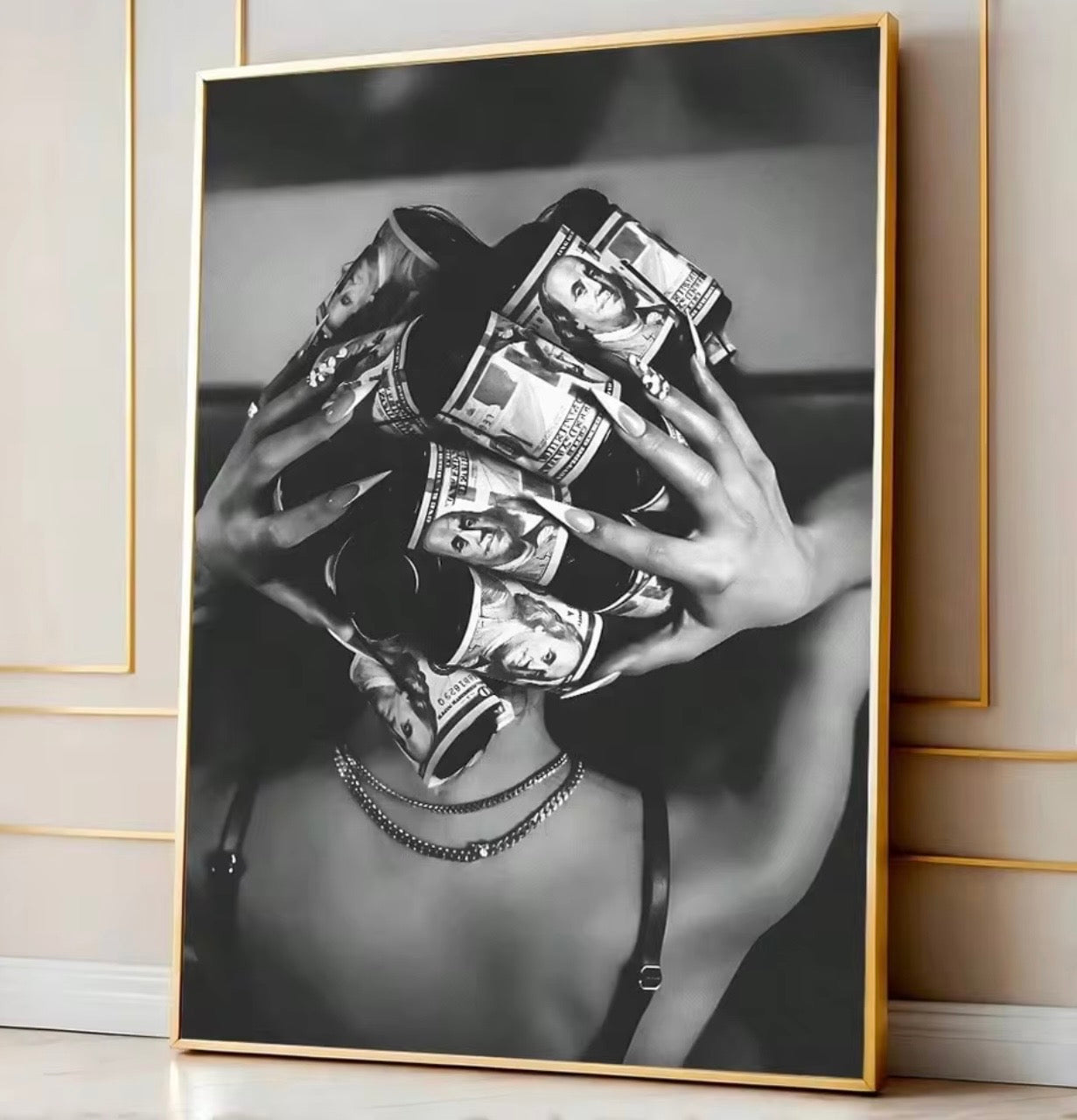 Arte Blanco y negro money
