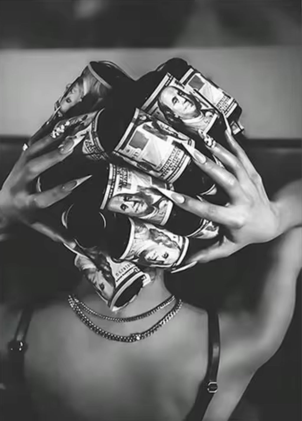 Arte Blanco y negro money