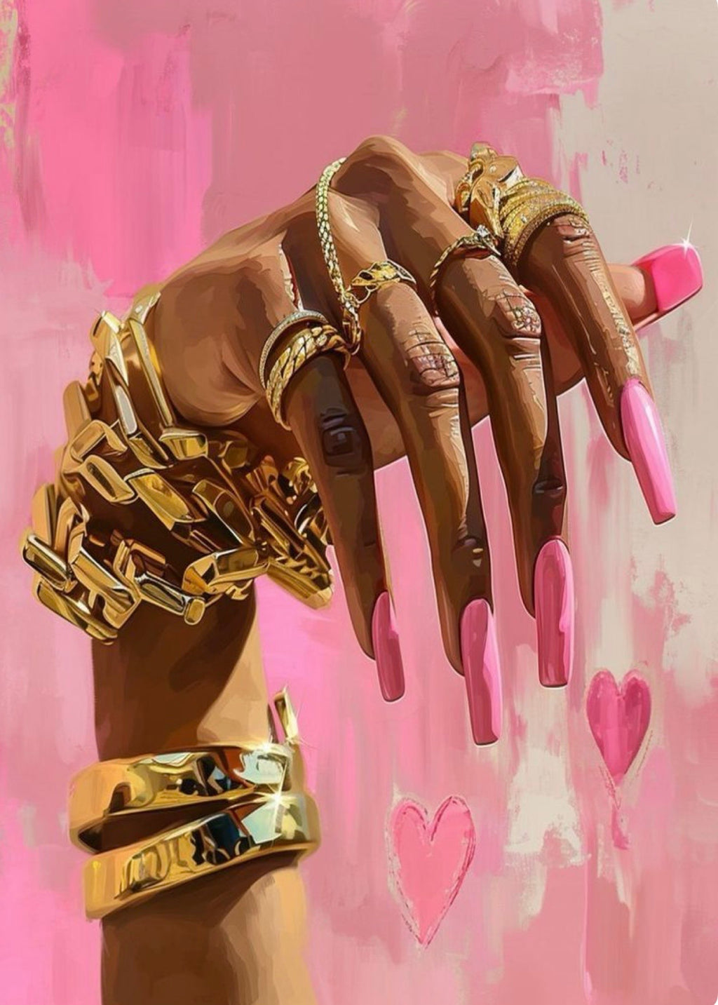 Arte Urbano Mano Rosas