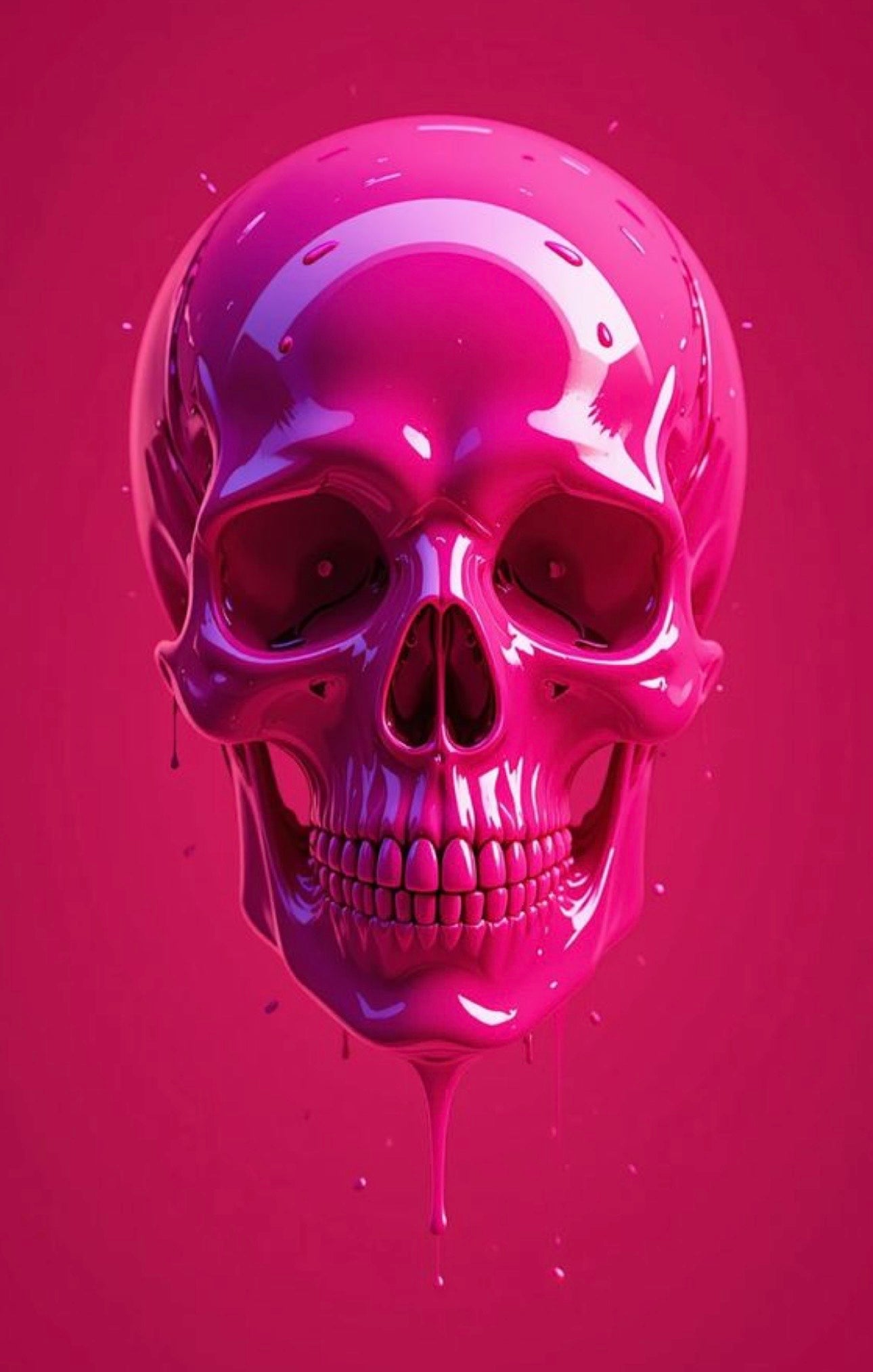 Cuadro Calavera Rosas