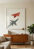 Arte avion papel