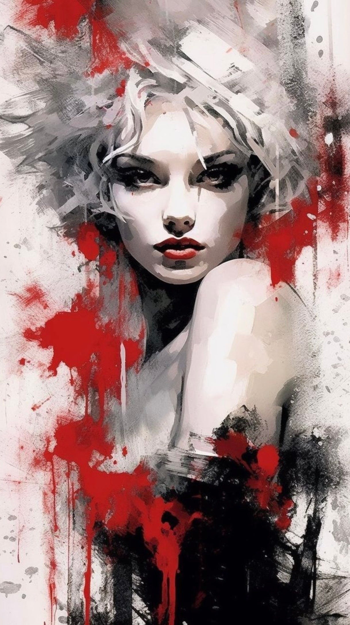 Arte boceto mujer