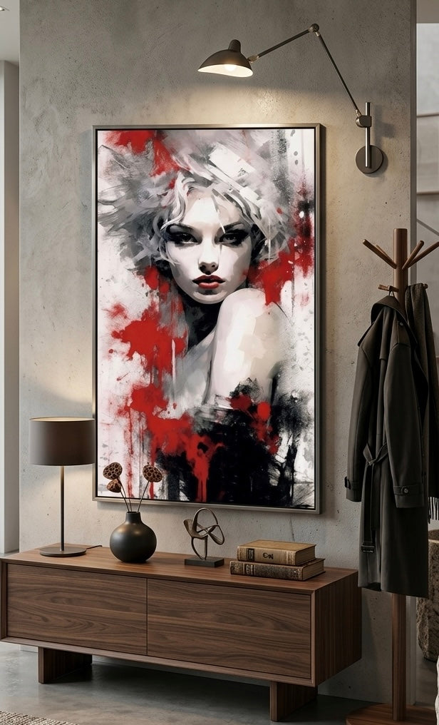 Arte boceto mujer