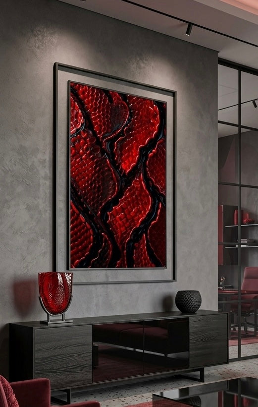 Arte Piel serpiente