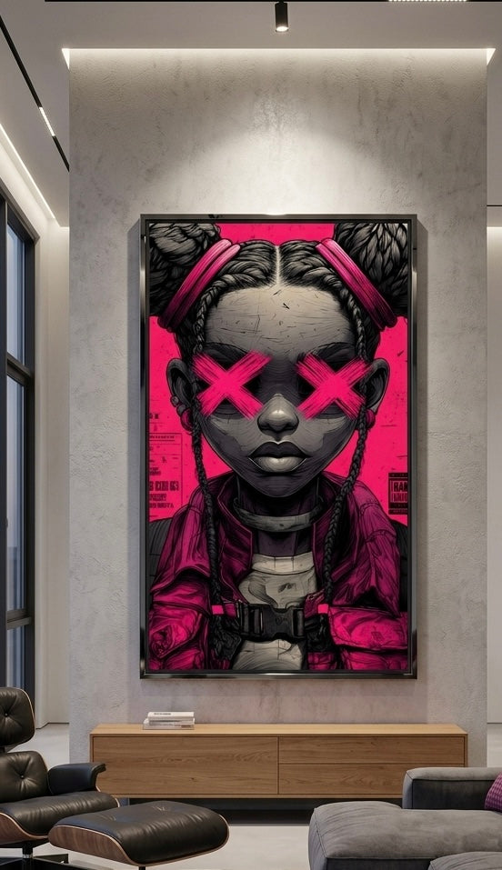 Arte chica street art