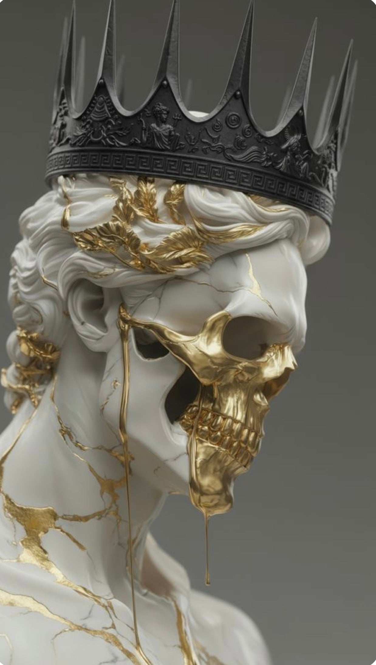 Arte escultura rey