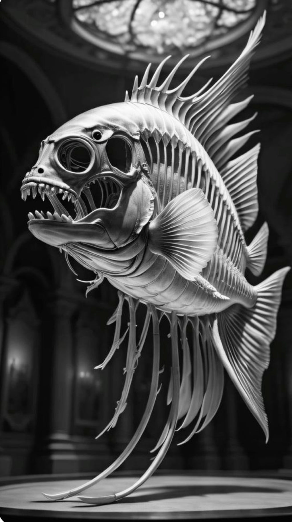 Arte espinas de pez