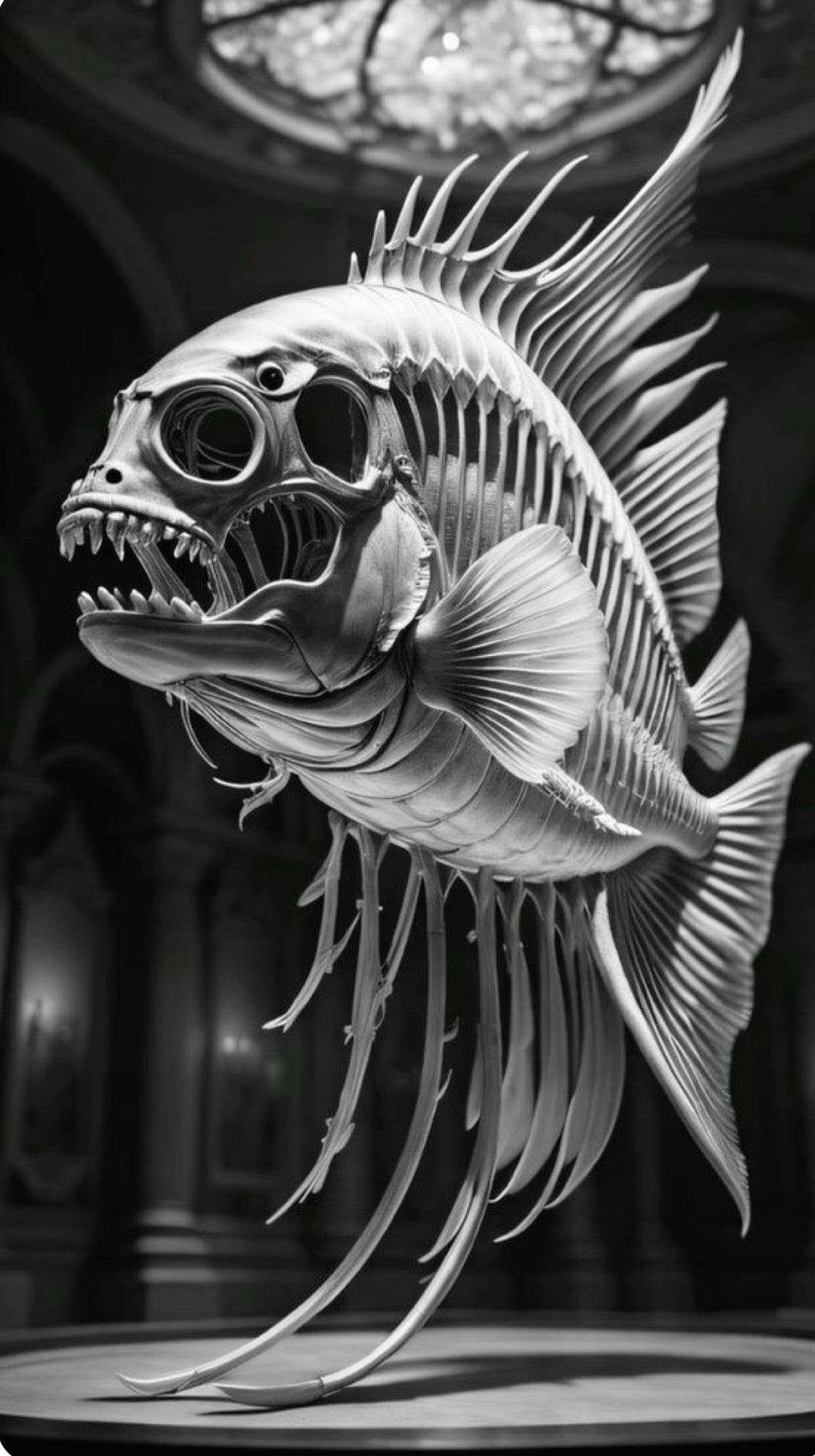 Arte espinas de pez