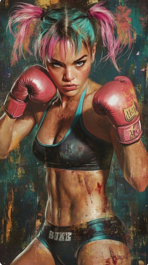 Arte boxeadora