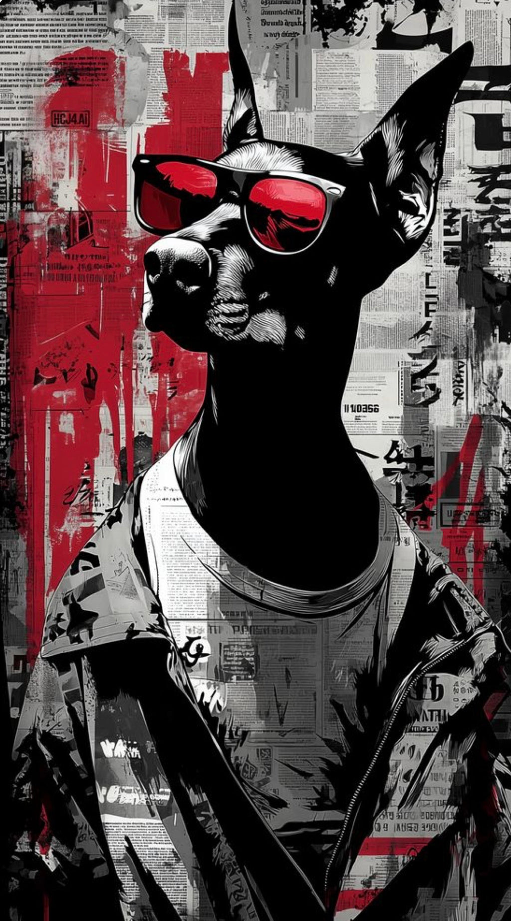 Arte doberman