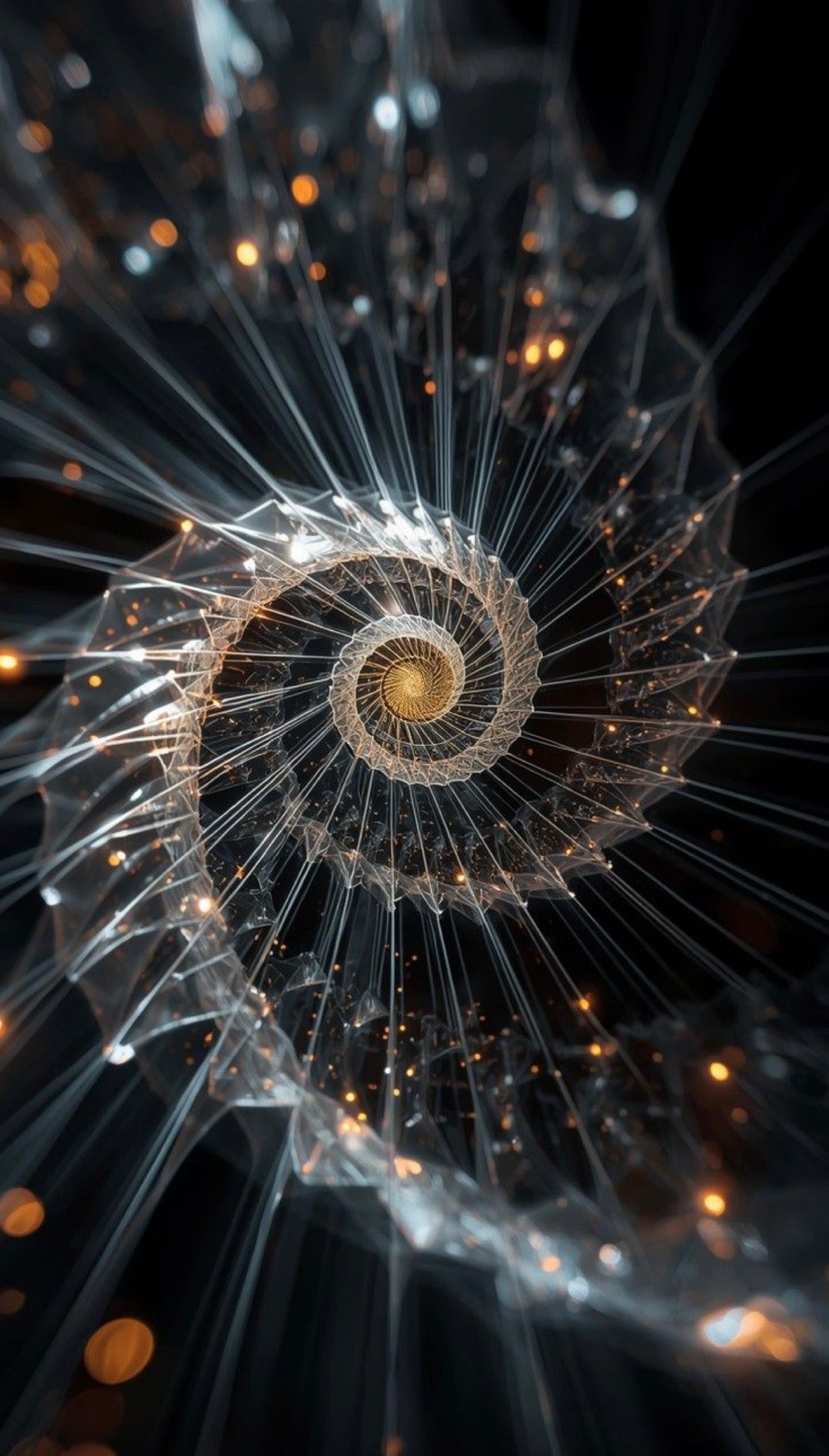 Arte abstracto fibonacci