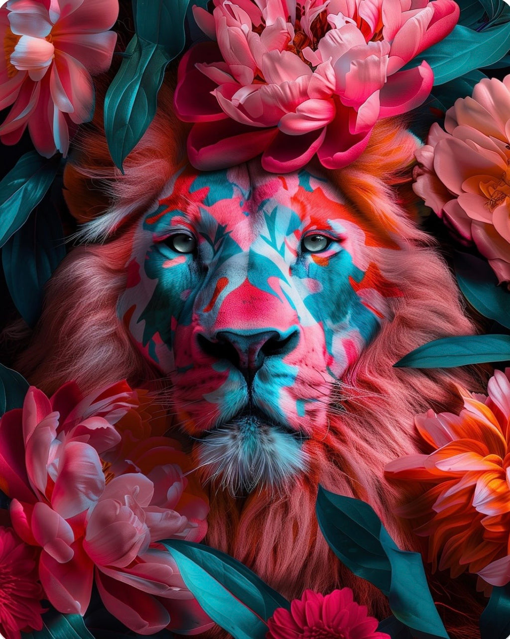 Arte leon floral