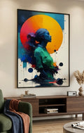 Arte retrato mujer