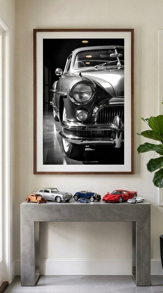 Arte coche clasico