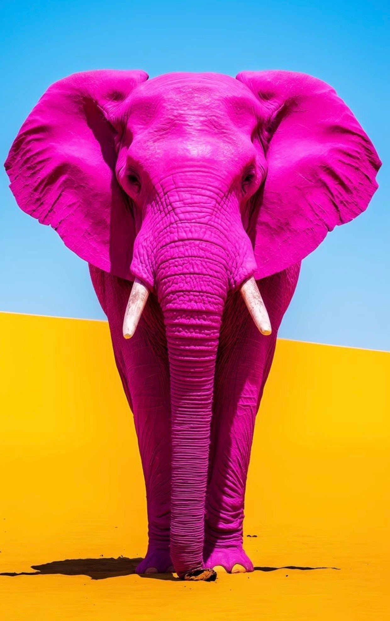 Cuadro elefante