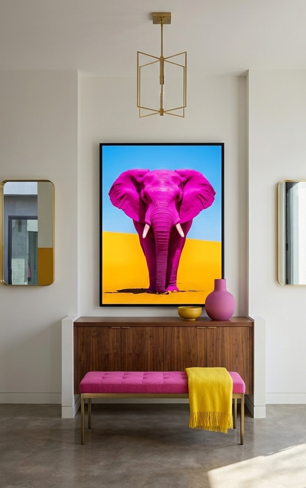 Cuadro elefante