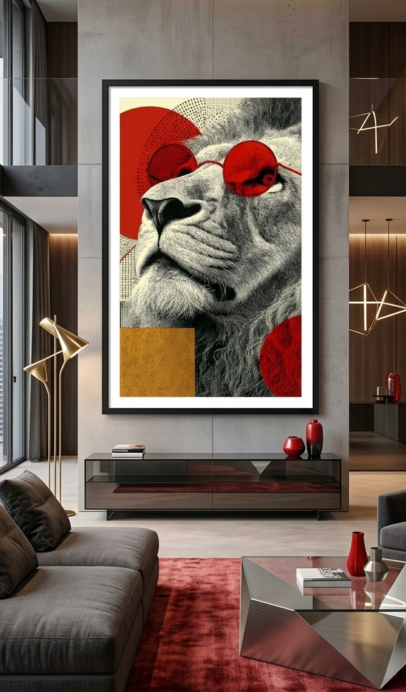 Cuadro leon