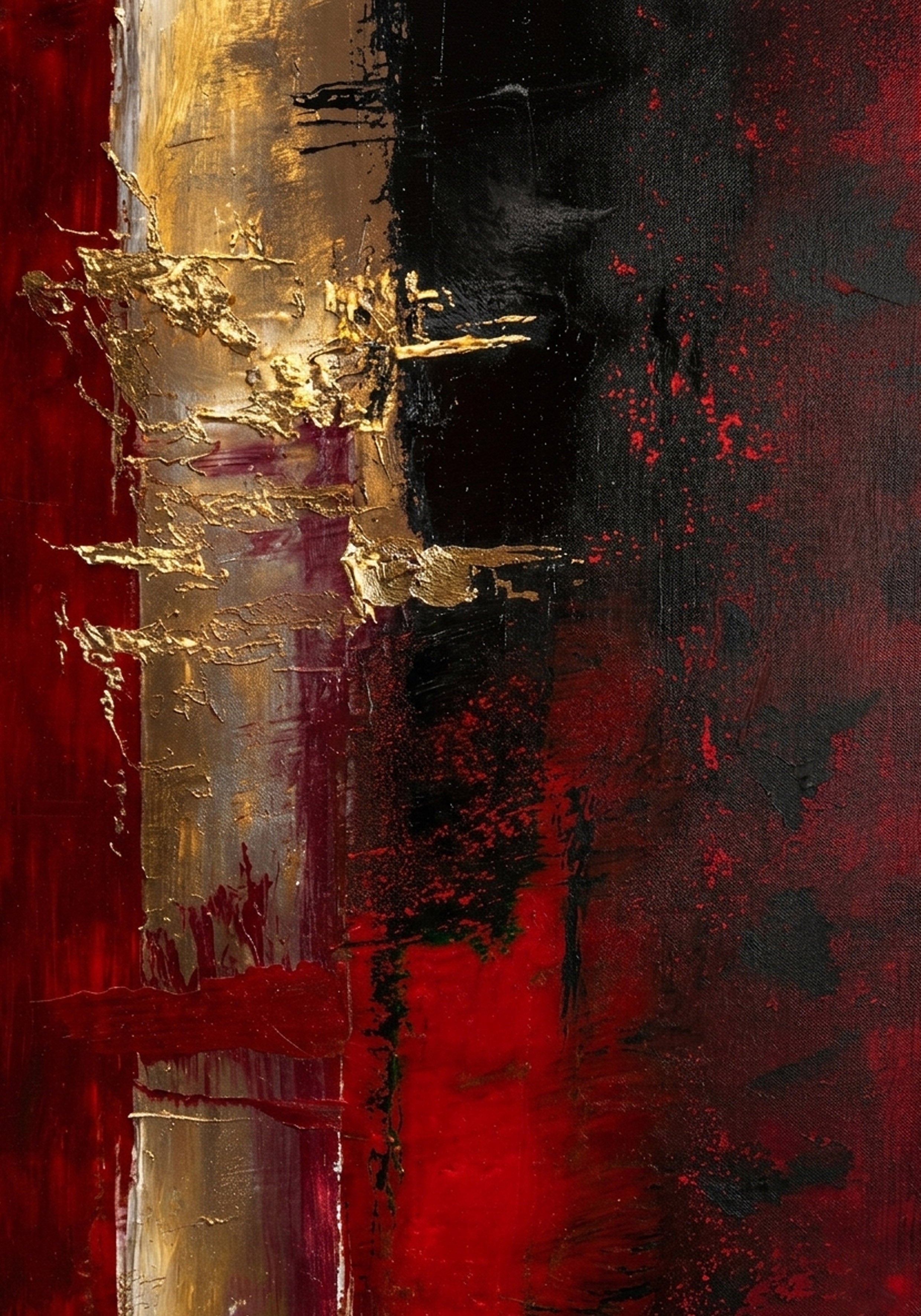 Cuadro Abstracto Colores Vibrantes